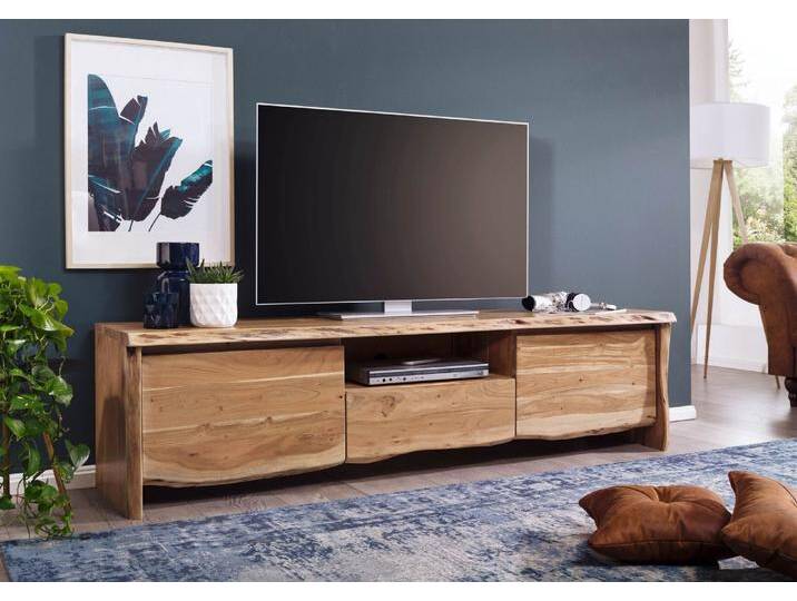 TV-Board Akazie 191x45x50 natur lackiert PURE ACACIA #702 TV-Board Akazie 191x45x50 natur lackiert PURE ACACIA #702 von MASSIVMOEBEL24