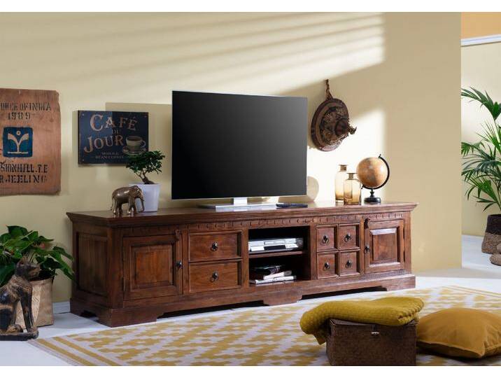TV-Board Akazie 220x50x55 nougat lackiert OXFORD #341 TV-Board Akazie 220x50x55 nougat lackiert OXFORD #341 von MASSIVMOEBEL24