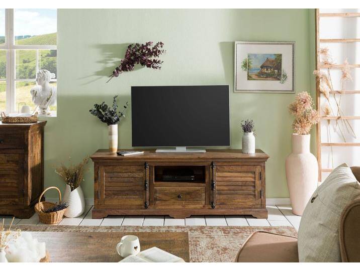 TV-Board Mango 170x45x60 dunkelbraun geölt RODEZ #148 TV-Board Mango 170x45x60 dunkelbraun geölt RODEZ #148 von MASSIVMOEBEL24