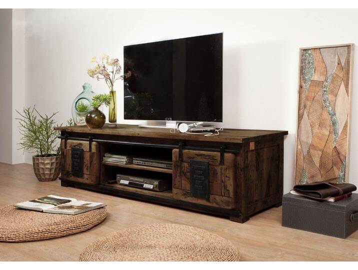 TV-Board Mango 180x55x50 braun lackiert RAILWAY #435 TV-Board Mango 180x55x50 braun lackiert RAILWAY #435 von MASSIVMOEBEL24