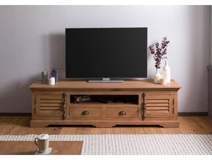 TV-Board Mango 200x45x55 beige geölt TOULOUSE #10 TV-Board Mango 200x45x55 beige geölt TOULOUSE #10 von MASSIVMOEBEL24