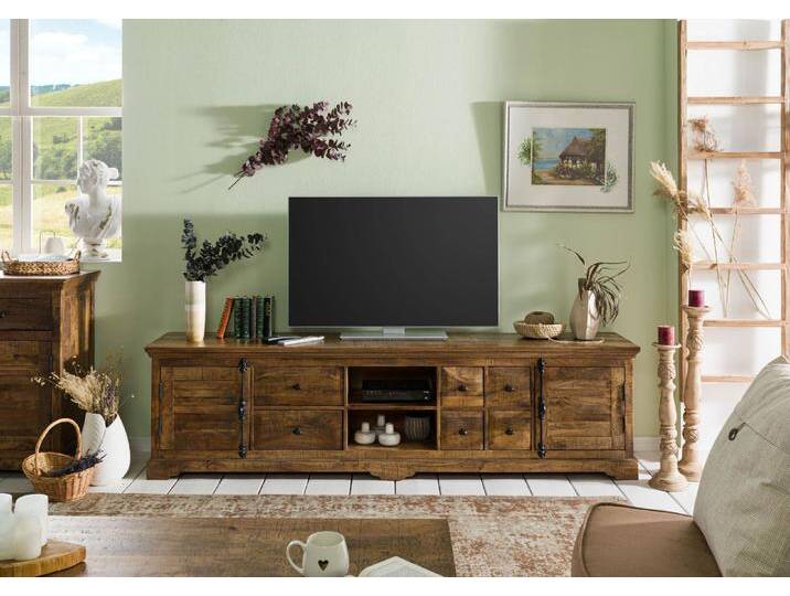 TV-Board Mango 220x45x60 dunkelbraun geölt RODEZ #150 TV-Board Mango 220x45x60 dunkelbraun geölt RODEZ #150 von MASSIVMOEBEL24