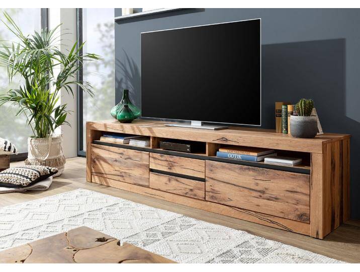 TV-Board Wild-/Zerreiche 220x50x55 natur geölt MONTREUX #040 TV-Board Wild-/Zerreiche 220x50x55 natur geölt MONTREUX #040 von MASSIVMOEBEL24