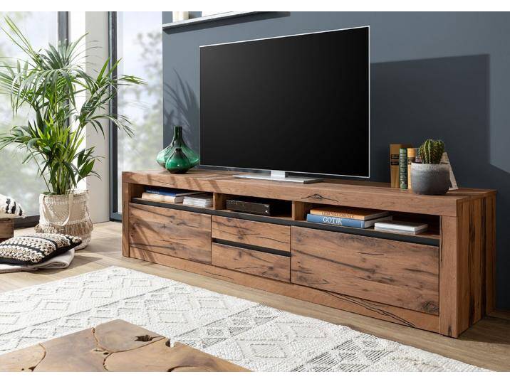 TV-Board Wild-/Zerreiche 220x50x55 tabacco brown geölt MONTREUX #240 TV-Board Wild-/Zerreiche 220x50x55 tabacco brown geölt MONTREUX #240 von MASSIVMOEBEL24