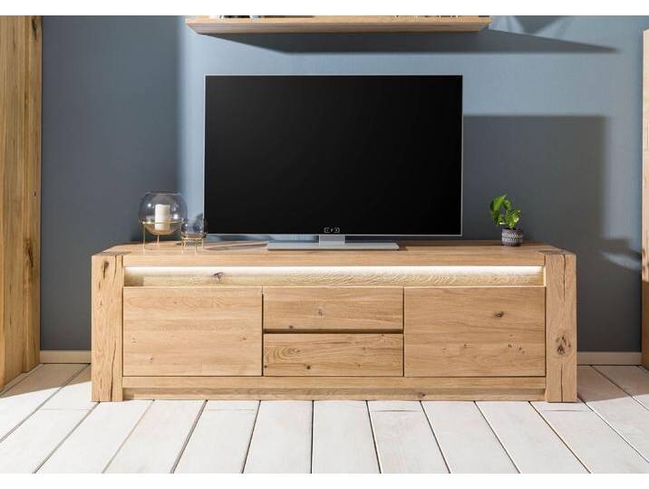TV-Board Wildeiche 173x40x53 beige geölt KENT #210 TV-Board Wildeiche 173x40x53 beige geölt KENT #210 von MASSIVMOEBEL24