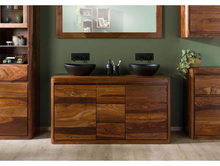Unterschrank Sheesham 145x50x80 walnuss lackiert TORONTO #312 Unterschrank Sheesham 145x50x80 walnuss lackiert TORONTO #312 von MASSIVMOEBEL24