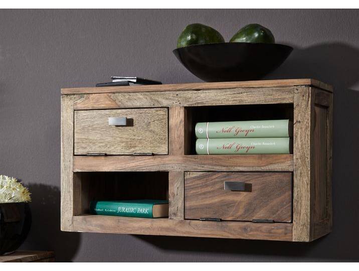 Wandelement Sheesham 66x25x38 grau geölt NATURE GREY #066 Wandelement Sheesham 66x25x38 grau geölt NATURE GREY #066 von MASSIVMOEBEL24