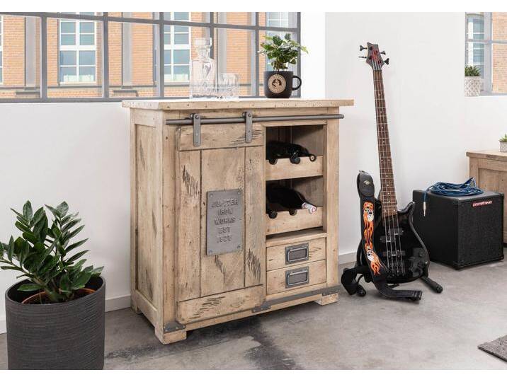 Weinkommode Mango 80x40x82 whitewash lackiert RAILWAY #340 Weinkommode Mango 80x40x82 whitewash lackiert RAILWAY #340 von MASSIVMOEBEL24