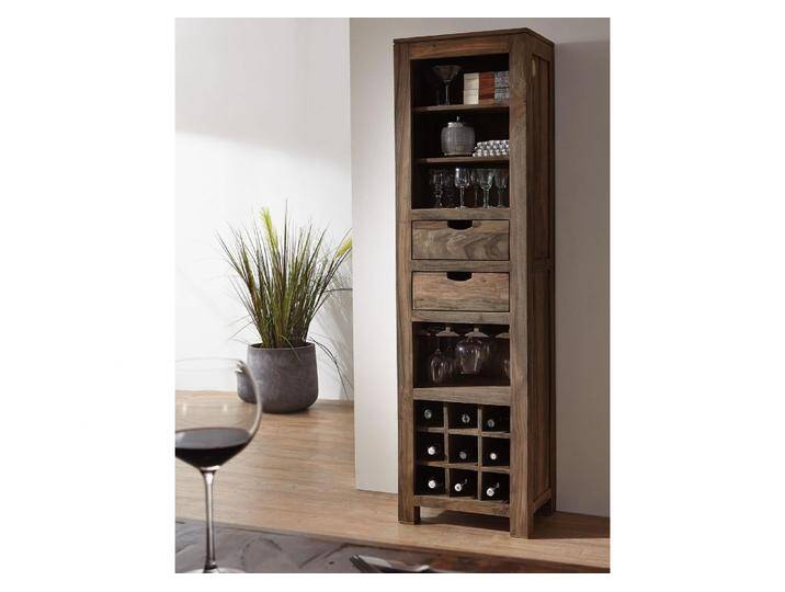 Weinregal Sheesham 50x36x180 grau geölt NATURE GREY #51 Weinregal Sheesham 50x36x180 grau geölt NATURE GREY #51 von MASSIVMOEBEL24