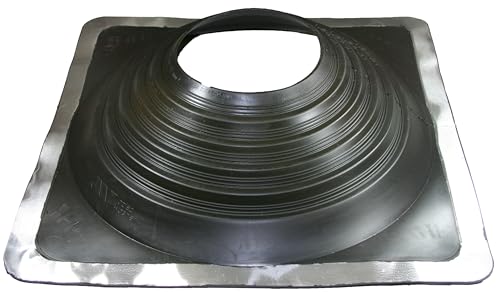 MASTER FLASH® Standard #9 Flexibler Dachdurchgang Dichtung EPDM Flansch gegen Wassereintritt Temperaturbeständig Kaminrohre Kabel Paneele (241-635mm) (SQ901BA-SET) von Master Flash