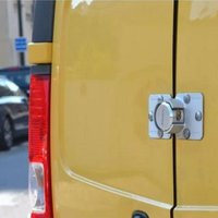 MASTER LOCK Vorhängeschloss für Transporter - Mit Schlüssel - 736EURD - Ideal für Lieferwagen, LKW, Tür, Transporter von MASTER LOCK