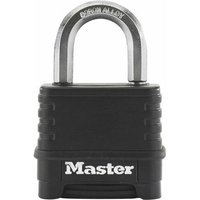 Master Lock - Zahlenschloss aus Zink 56mm Schwarz M178EURDLF von MASTER LOCK
