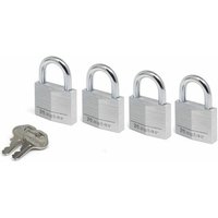 Master Lock Vorhängeschloss 4er Set (40mm) 9140EURQNOP von MASTER LOCK