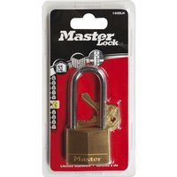 Schloss aus massivem Messing 40mm Bügel 51mm d 6mm von MASTER LOCK