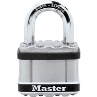 Vorhängeschloss Excell Inox 50mm mit Schlüssel MASTERLOCK - M5STS von MASTER LOCK