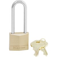 Vorhängeschloss Messing 30mm mit Schlüssel Hoher Bügel masterlock - 130EURDLJ Vorhängeschloss Messing 30mm mit Schlüssel Hoher Bügel masterlock - 130EURDLJ von MASTER LOCK