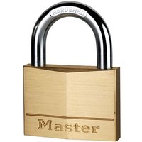 Master Lock - Vorhängeschloss Messing 60mm mit Schlüssel masterlock - 160EURD von MASTER LOCK