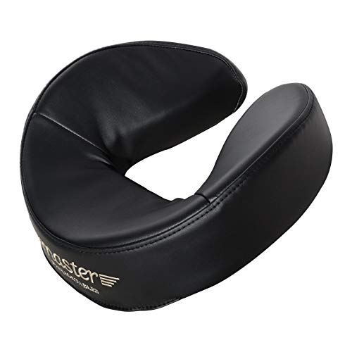 Master Massage Universale Ultra Plüsch Ergonomisch Kopfpolster Gesichtskissen für Mobile Massageliege-Schwarz, Mittel von Master Massage