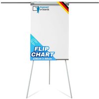 Flipchart Coyote pro Dreibein-Stativ Mit Papierhaltern Tafelgröße: 68 x 105 von MASTER OF BOARDS