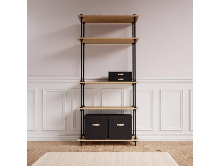 DECO Regalsystem II: Standregal 185x85x35cm mit Zubehör von MASTER REGALE