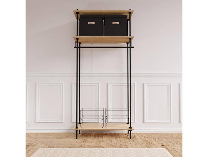 DECO Regalsystem: Offener Kleiderschrank 185x85x35cm mit Zubehör von MASTER REGALE