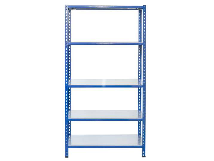 Steckregal aus Metall L Profil 250x80x40cm 5 Böden von MASTER REGALE