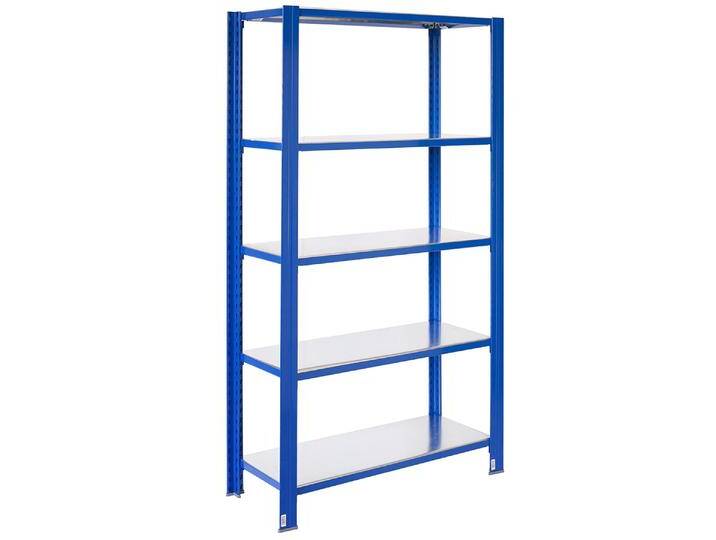 Steckregal aus Metall T Profil 200x60x40cm 5 Böden von MASTER REGALE