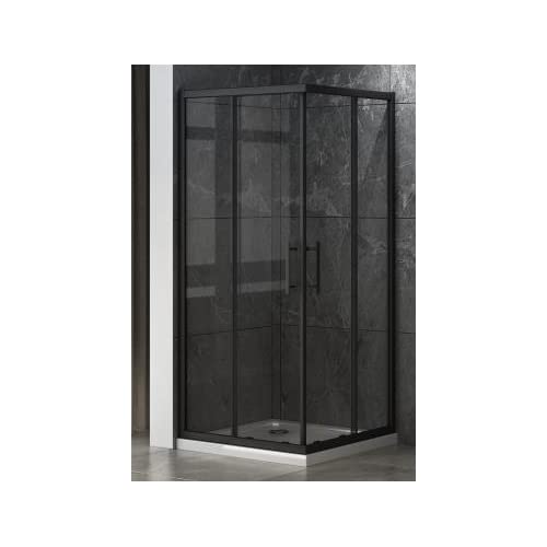 MASTERJERO DUSCHABGANG B-253B SCHWARZ 90X90 NOTR von MASTERJERO