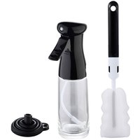  Masterpro - MasterPRO Foodies - Set de 3 Stück Flaschen/Sprüher de Öl/Essig/Zitrone de 200 ml + Trichter de Silikon - Aus Glas de - Öl Silikonkappe  Masterpro - MasterPRO Foodies - Set de 3 Stück Flaschen/Sprüher de Öl/Essig/Zitrone de 200 ml + Trichter de Silikon - Aus Glas de - Öl Silikonkappe von MASTERPRO