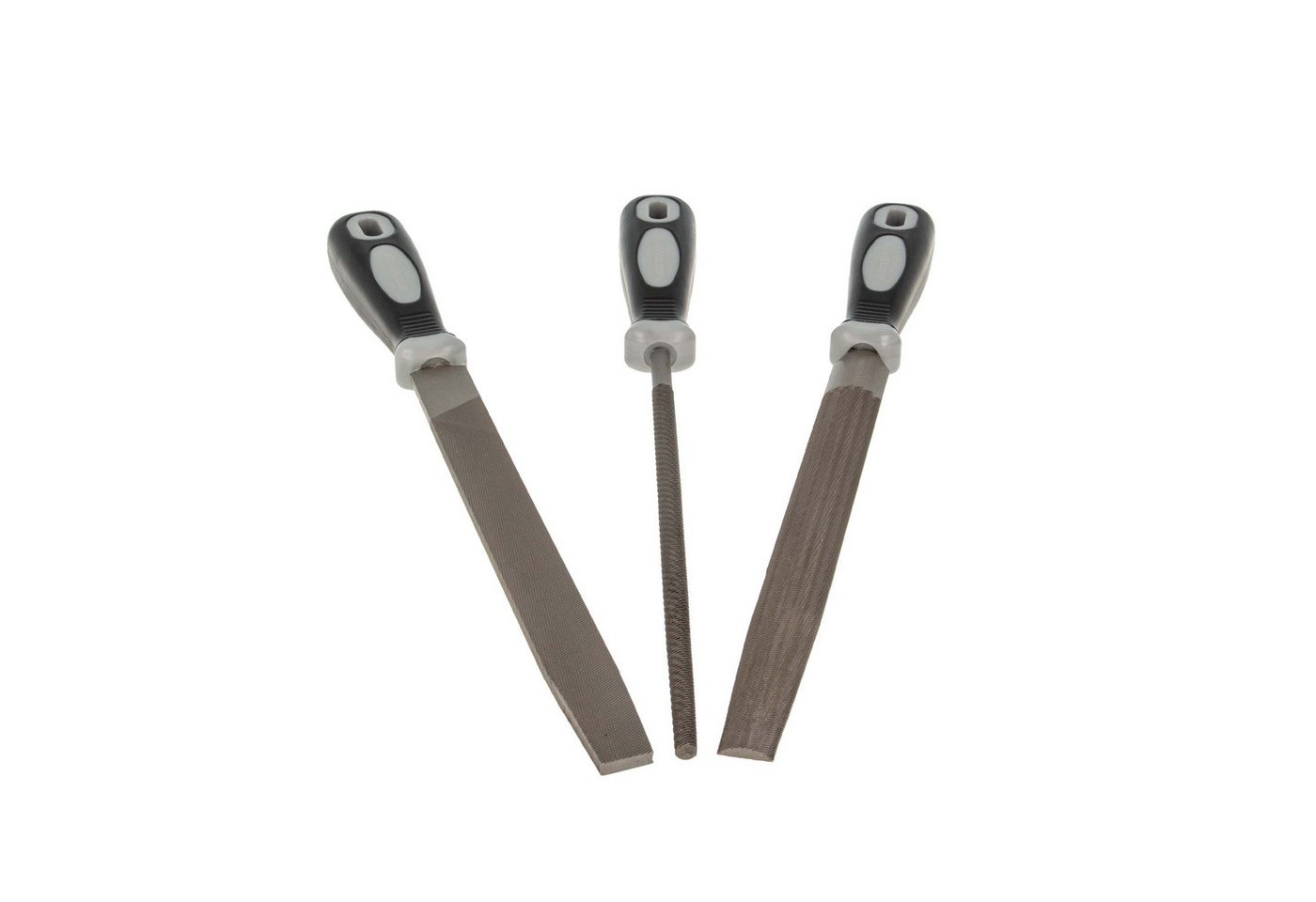 MASTERPROOF PROFESIONAL Feile Feilen-Satz, 3-teilig - Flach / Halbrund / Rund, 200 mm, 24104 MASTERPROOF PROFESIONAL Feile Feilen-Satz, 3-teilig - Flach / Halbrund / Rund, 200 mm, 24104 von MASTERPROOF PROFESIONAL