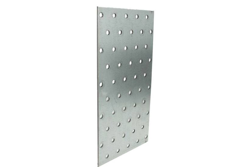 MASTERPROOF PROFESIONAL Flachverbinder Lochplatte Flachverbinder, verschiedene Ausführungen, feuerverzinkt von MASTERPROOF PROFESIONAL