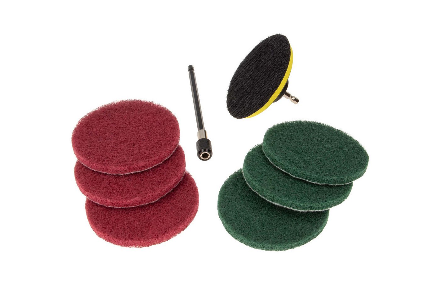 MASTERPROOF PROFESIONAL Polierpad Polierpad / Schleifpad-Satz, 8-teilig - für Bohrmaschine, 284 MASTERPROOF PROFESIONAL Polierpad Polierpad / Schleifpad-Satz, 8-teilig - für Bohrmaschine, 284 von MASTERPROOF PROFESIONAL