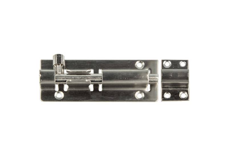 MASTERPROOF PROFESIONAL Türbeschlag Edelstahl Schieberiegel Sicherheits - Türriegel 100 bis 200 mm von MASTERPROOF PROFESIONAL