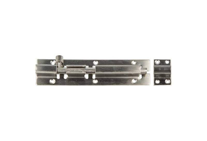 MASTERPROOF PROFESIONAL Türbeschlag Edelstahl Schieberiegel Sicherheits - Türriegel 100 bis 200 mm von MASTERPROOF PROFESIONAL