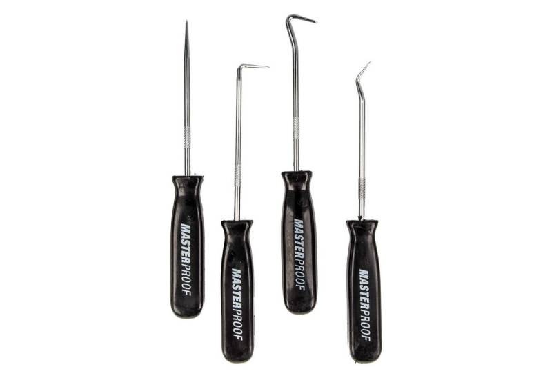 MASTERPROOF PROFESIONAL Werkzeugset Hakensatz - Nadelsatz Mini 4-teilig, 135 mm von MASTERPROOF PROFESIONAL