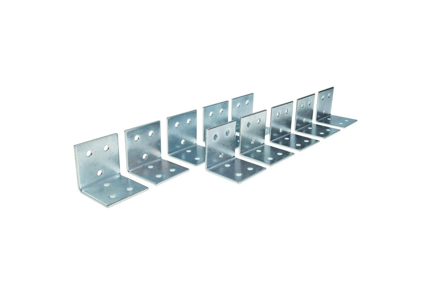 MASTERPROOF PROFESIONAL Winkelverbinder Lochplattenwinkel-Set 40 mm x 40 mm x 40 mm x 2 mm, 10-teilig MASTERPROOF PROFESIONAL Winkelverbinder Lochplattenwinkel-Set 40 mm x 40 mm x 40 mm x 2 mm, 10-teilig von MASTERPROOF PROFESIONAL