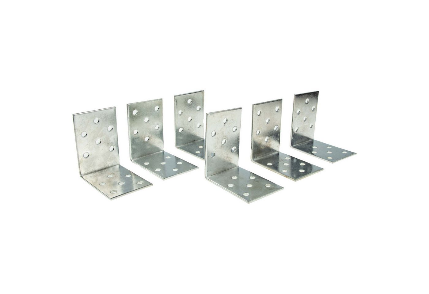MASTERPROOF PROFESIONAL Winkelverbinder Lochplattenwinkel-Set 60 mm x 60 mm x 40 mm x 2 mm, 6-teilig MASTERPROOF PROFESIONAL Winkelverbinder Lochplattenwinkel-Set 60 mm x 60 mm x 40 mm x 2 mm, 6-teilig von MASTERPROOF PROFESIONAL