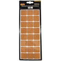Eurotools - masterproof professional Möbelgleiter 28 x 28 mm, Kork, selbstklebend 24 Stück Eurotools - masterproof professional Möbelgleiter 28 x 28 mm, Kork, selbstklebend 24 Stück von EUROTOOLS