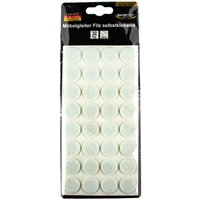 Eurotools - masterproof professional Möbelgleiter ø 20 mm, Filz weiß, selbstklebend 32 Stück Eurotools - masterproof professional Möbelgleiter ø 20 mm, Filz weiß, selbstklebend 32 Stück von EUROTOOLS