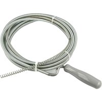 Masterproof Professional - Rohrreinigungsspirale 1,50 m x ø 6 mm, mit Bohrspitze von MASTERPROOF PROFESSIONAL