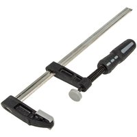 Profi Schraubzwinge 50 mm x 300 mm, Temperguss, din 5117 - Masterproof Professional von MASTERPROOF PROFESSIONAL