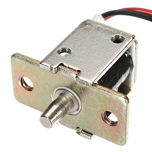 MASUNN 12 V DC 0,5 A Mini-Bolzen elektrisch Lock Push Pull Schrank Zylinder Schloss 5 mm MASUNN 12 V DC 0,5 A Mini-Bolzen elektrisch Lock Push Pull Schrank Zylinder Schloss 5 mm von MASUNN