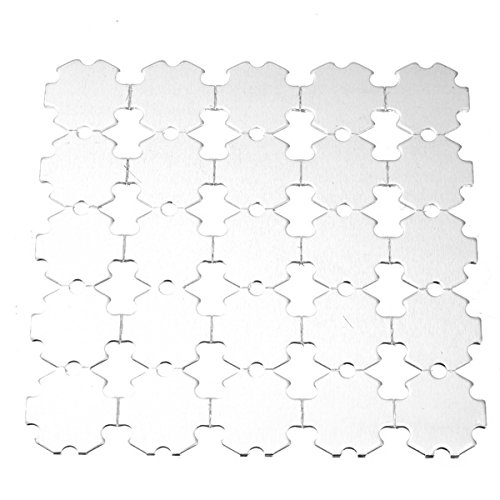 MASUNN 25 STK Hochleistungs-20mm RGB PCB Platinen-Aluminium-Grundplatte Für 1/3/5W Single LED Bead-Weiß von MASUNN