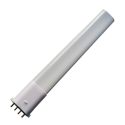 MASUNN 2G7, Weiß/Warm Weiß/Cool White Smd2835 Led Pl Glühbirne Ersetzen CFL Lampe Ac85-265V-6w - Cool weiß von MASUNN