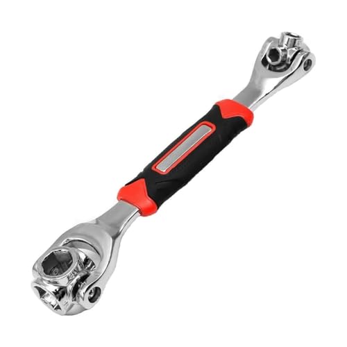 MASUNN 52-in-1-Multifunktions-Steckschlüssel-Set, 8-19 mm, rutschfester Griff und rotierendes Knochendesign MASUNN 52-in-1-Multifunktions-Steckschlüssel-Set, 8-19 mm, rutschfester Griff und rotierendes Knochendesign von MASUNN