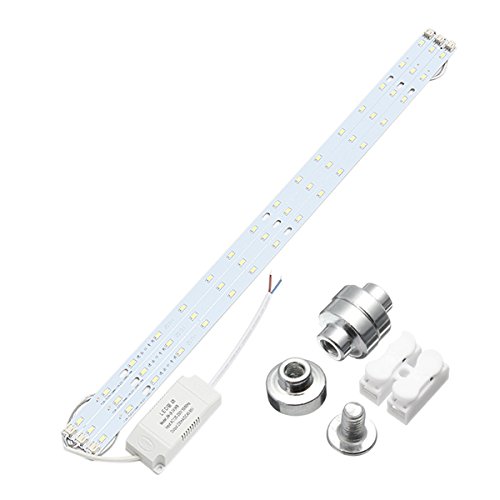 MASUNN 52cm 24W 5730 SMD Reines Weiß Warmes Weiß LED Starre Strip Light Für Home Decoration AC220V-Reines Weiß von MASUNN