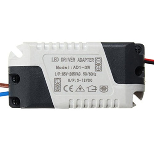 MASUNN AC85-265V Zu DC3-12V 1-3W 300Ma LED Licht Lampe Treiber Adapter Trafo Netzteil MASUNN AC85-265V Zu DC3-12V 1-3W 300Ma LED Licht Lampe Treiber Adapter Trafo Netzteil von MASUNN