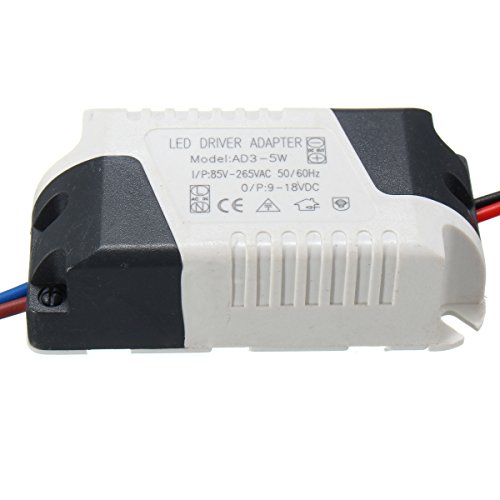 MASUNN AC85-265V to DC9-3-5W 300Ma Led Licht Lampe Treiber Adapter Trafo Netzteil MASUNN AC85-265V to DC9-3-5W 300Ma Led Licht Lampe Treiber Adapter Trafo Netzteil von MASUNN