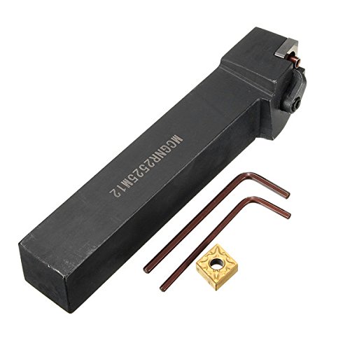 MASUNN MCGNR2525M12 Drehwerkzeug-Halter 25 x 25 x 150 mm Drehwerkzeug für CNMG/CNMM1204 Einsatz MASUNN MCGNR2525M12 Drehwerkzeug-Halter 25 x 25 x 150 mm Drehwerkzeug für CNMG/CNMM1204 Einsatz von MASUNN