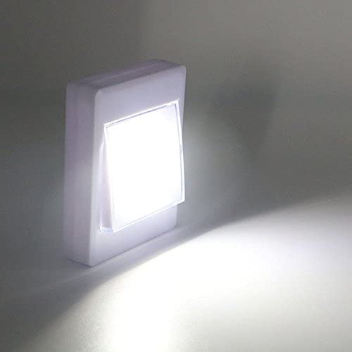 MASUNN Mini Cob Led Wandschalter Nachtlicht Für Schrank Magnetische Batterie Betrieben Camping Notfall Lampe von MASUNN